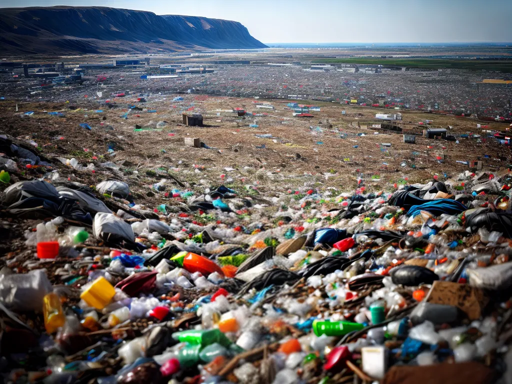 Fotos aterro plastico lixo gaivotas impacto