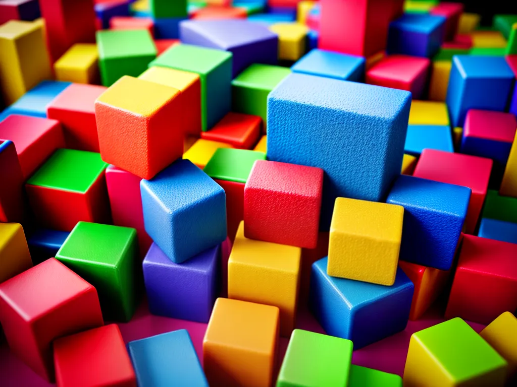 Fotos brinquedo educativo blocos cores