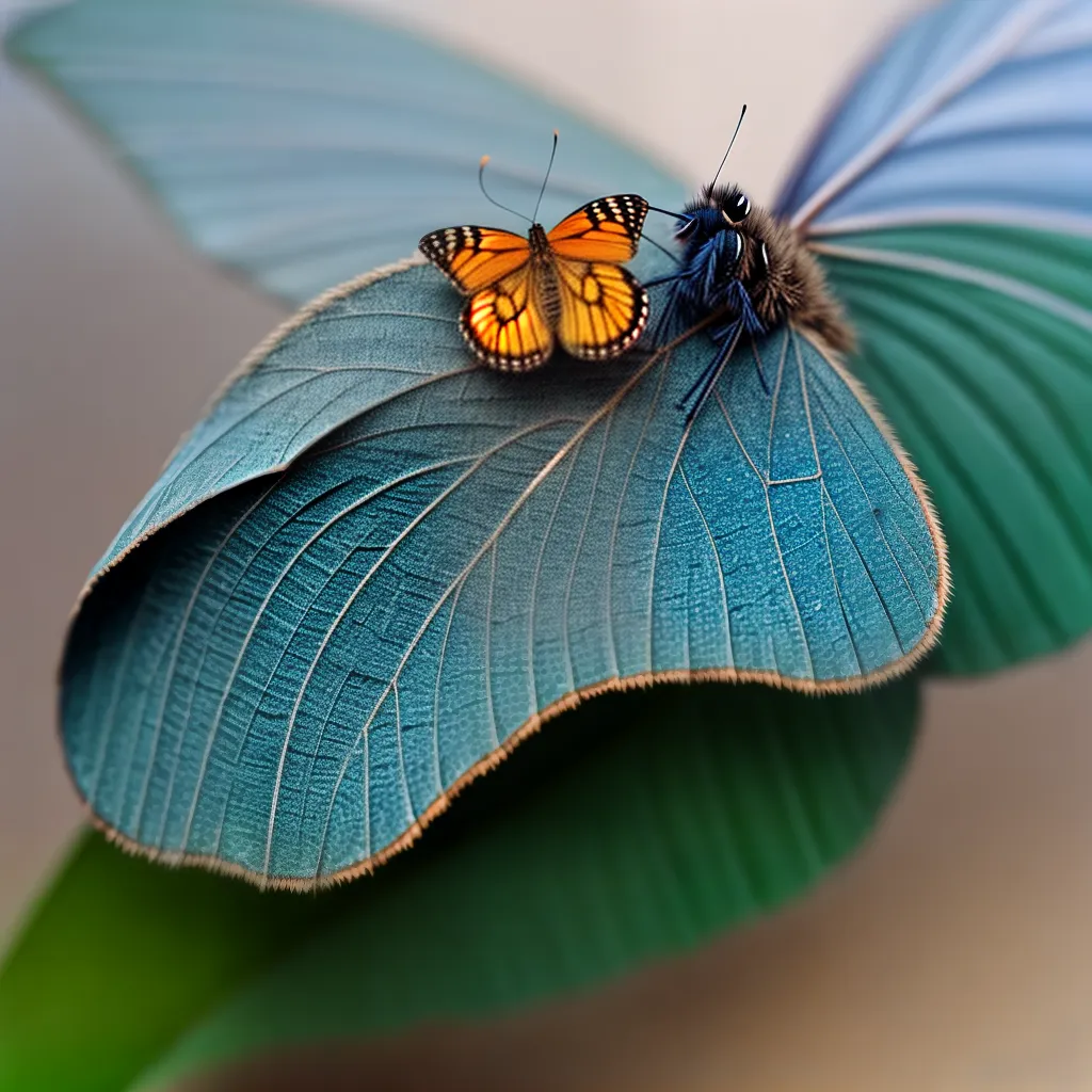 Fotos caterpillar transformando borboleta crescimento