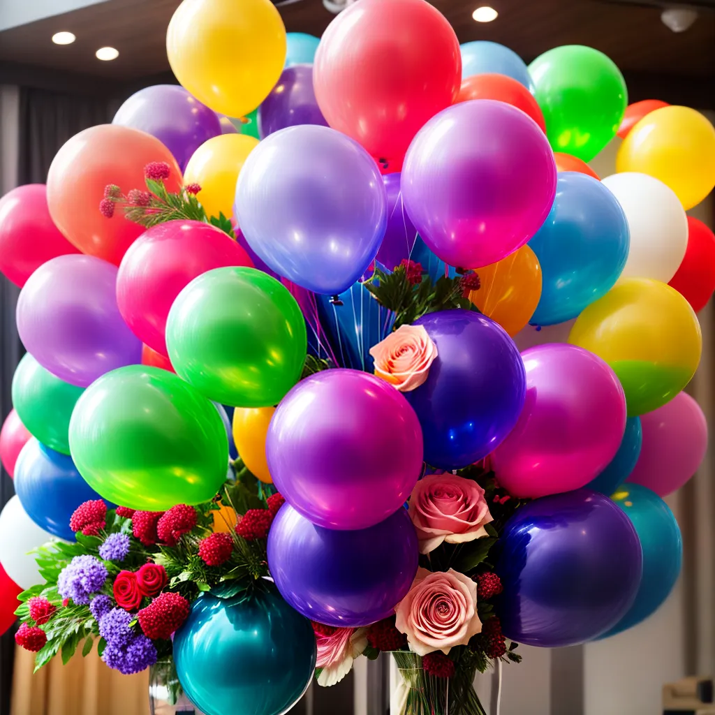 Fotos decoracao baloes festa magica