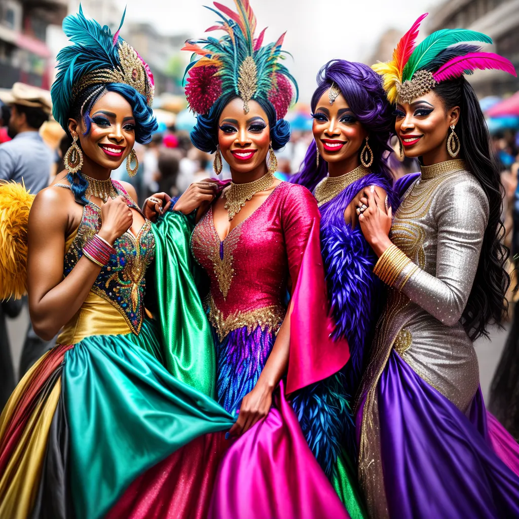 Fotos fantasia carnaval brilho amigos