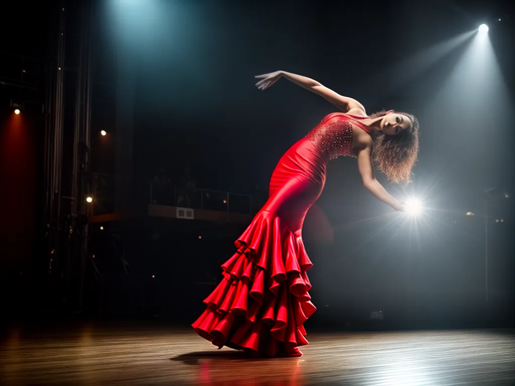 Fotos flamenco vestido vermelho