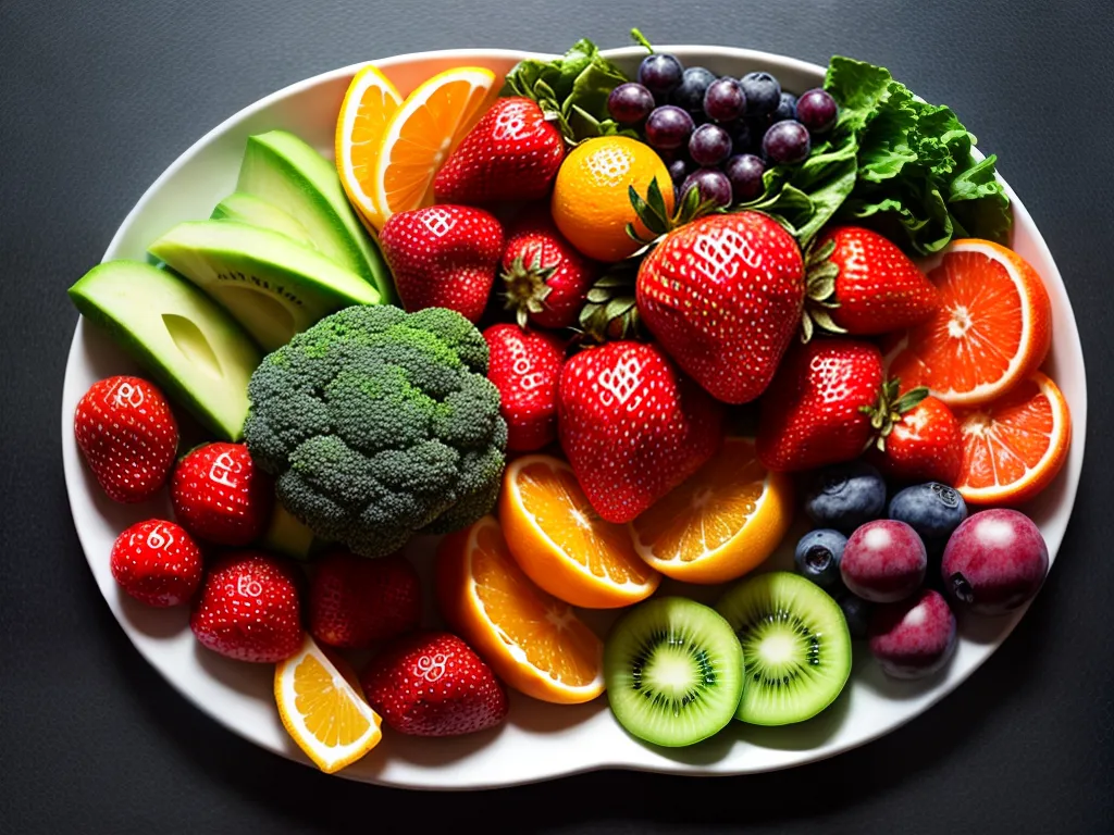 Fotos frutas legumes vibrantes nutricao