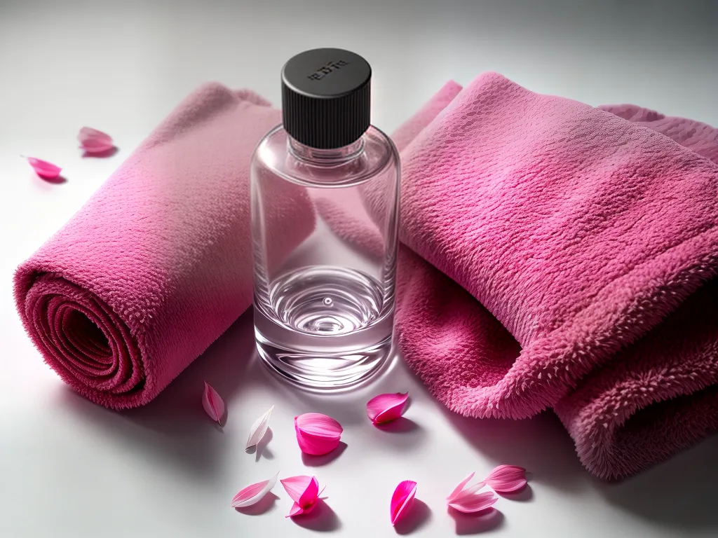 Fotos higiene intima feminina flor toalha