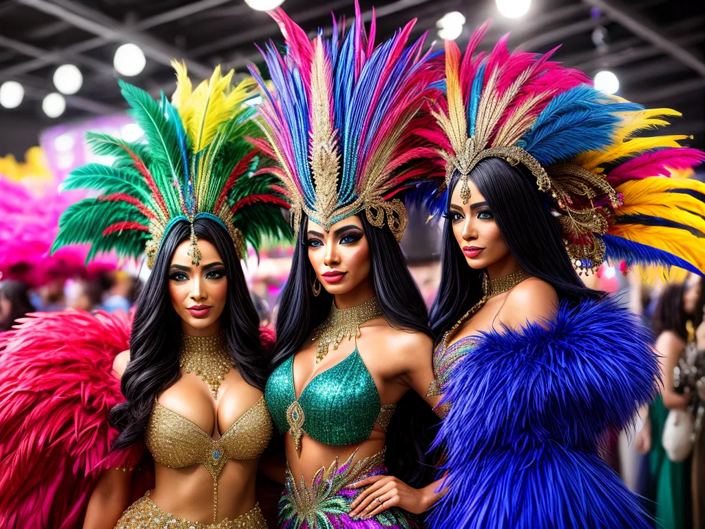 Fotos loja fantasias carnaval coloridas