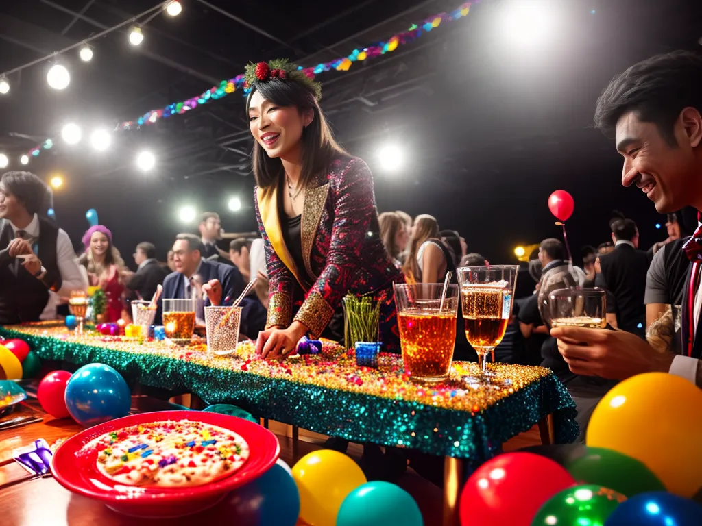 Fotos mesa festa decorada colorida alegria