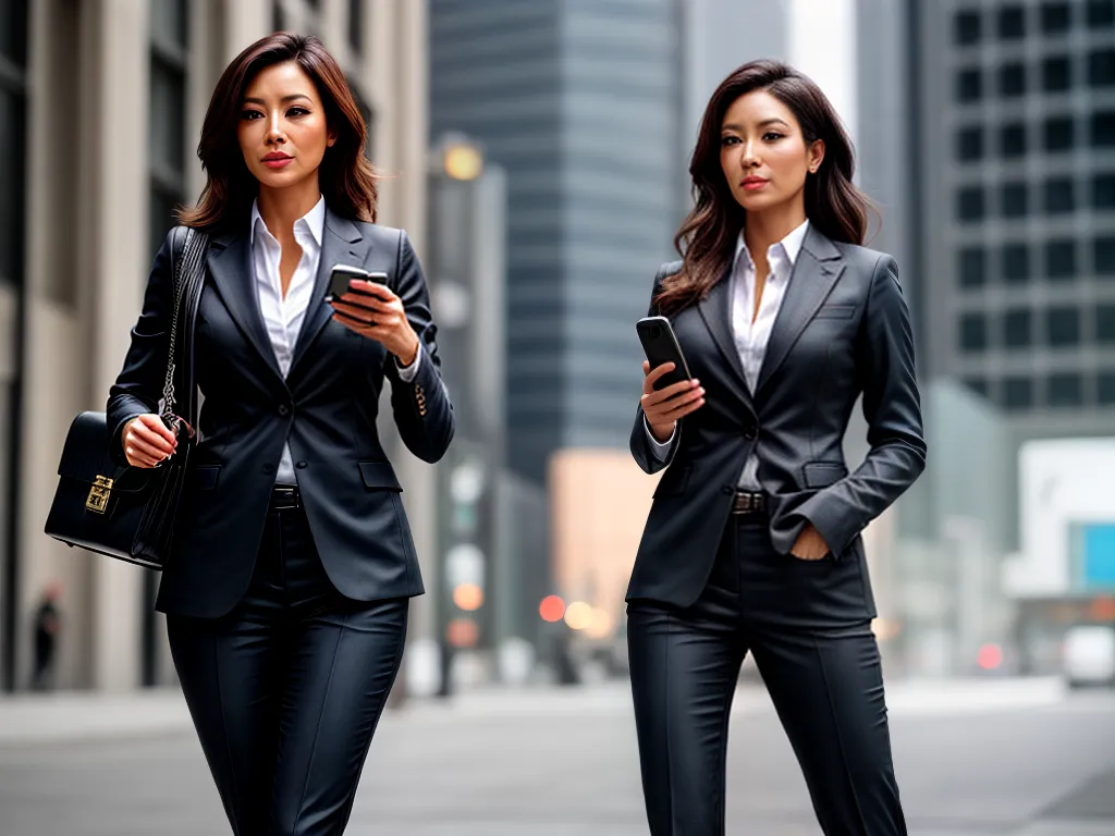 Fotos mulher negocios confiante mapa mundial