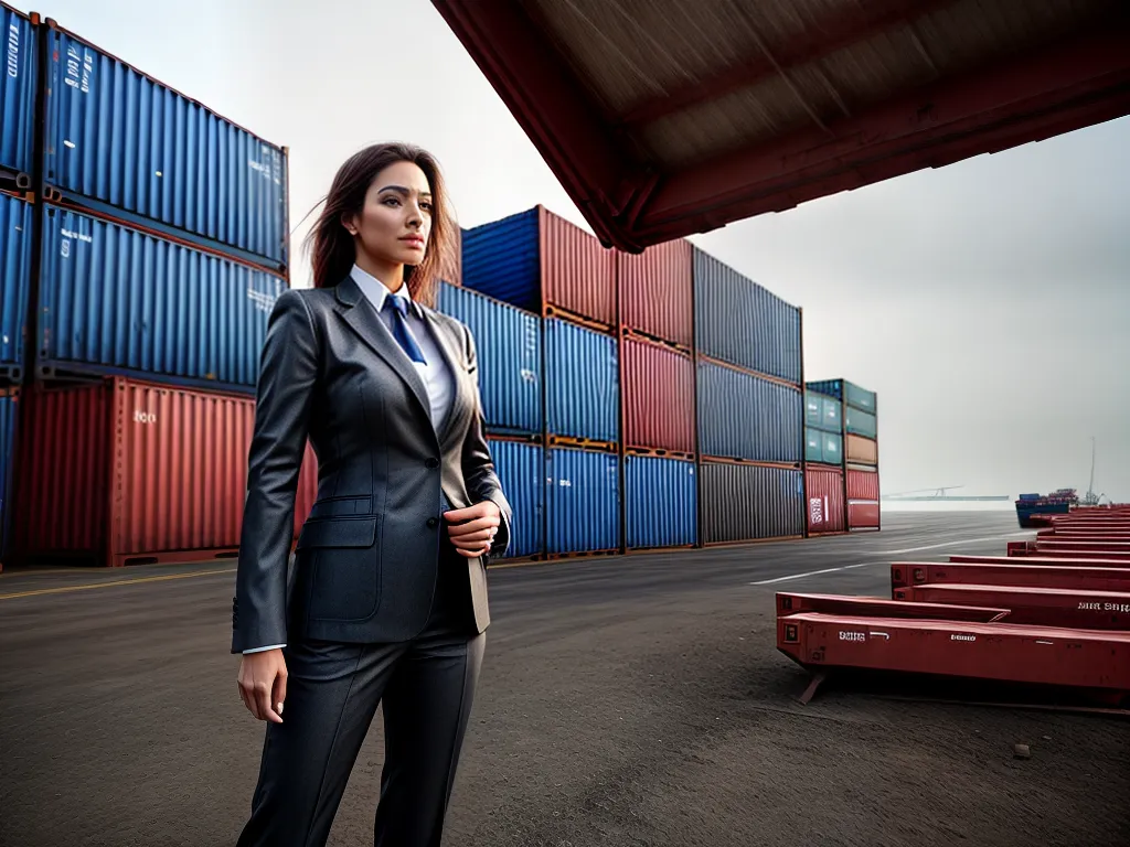 Fotos mulher negocios globo comercio internacional