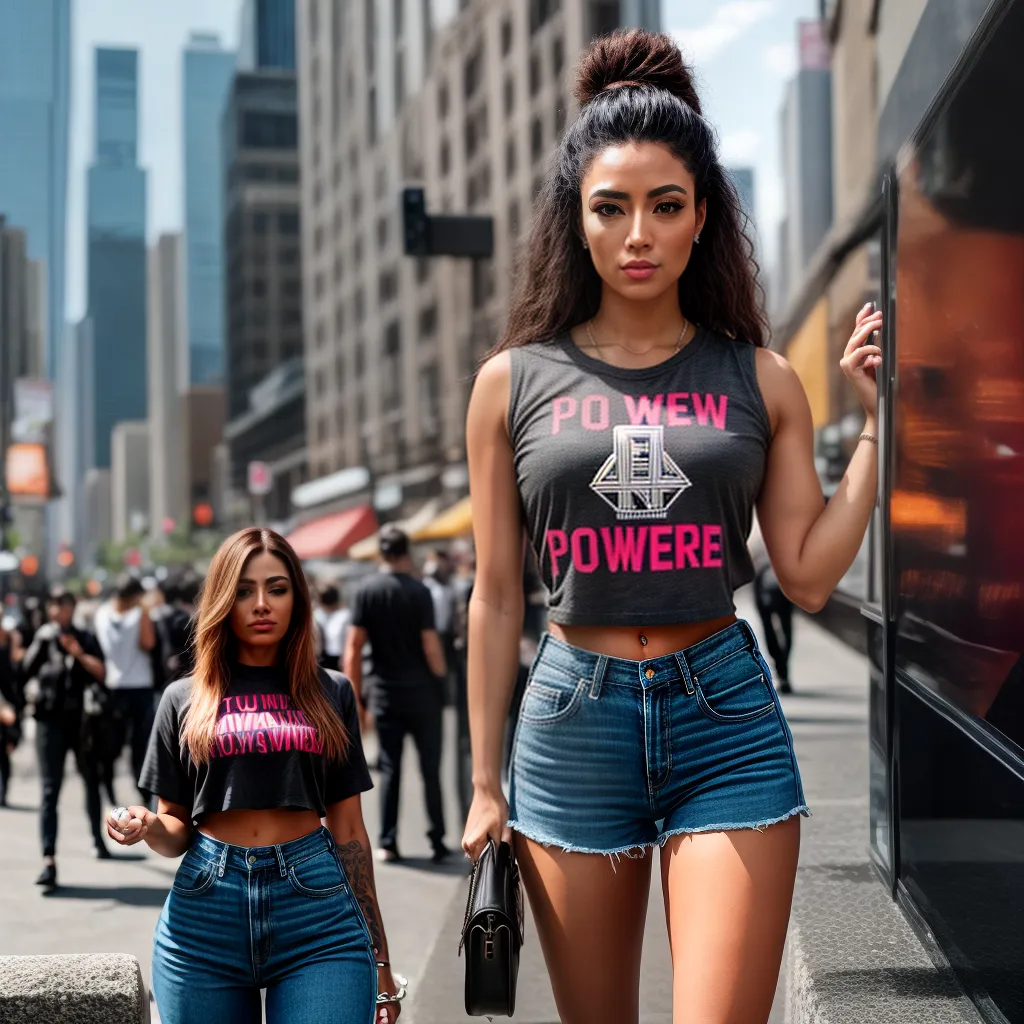 Fotos mulher poderosa camiseta girl power