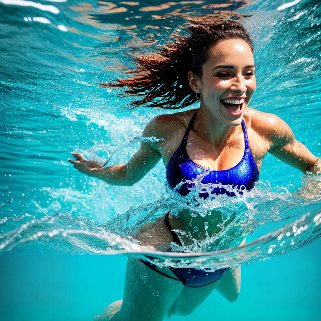 Fotos natacao saude mulheres mergulho