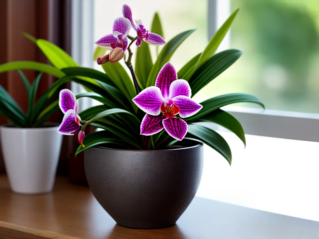 Fotos orquidea janela maos cuidado flores
