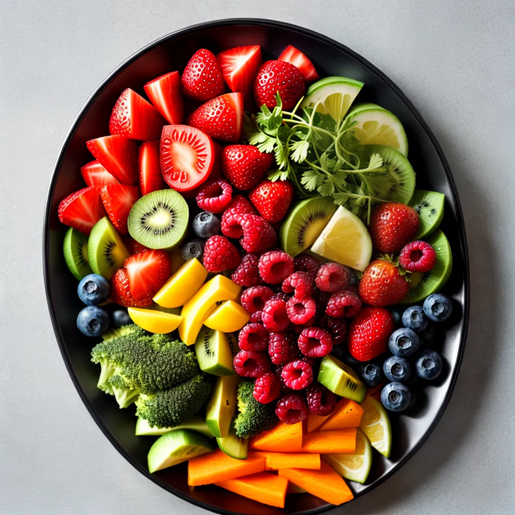 Fotos prato saudavel frutas legumes proteinas agua