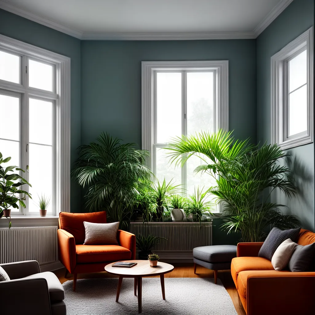 Fotos sala plantas texturas conforto