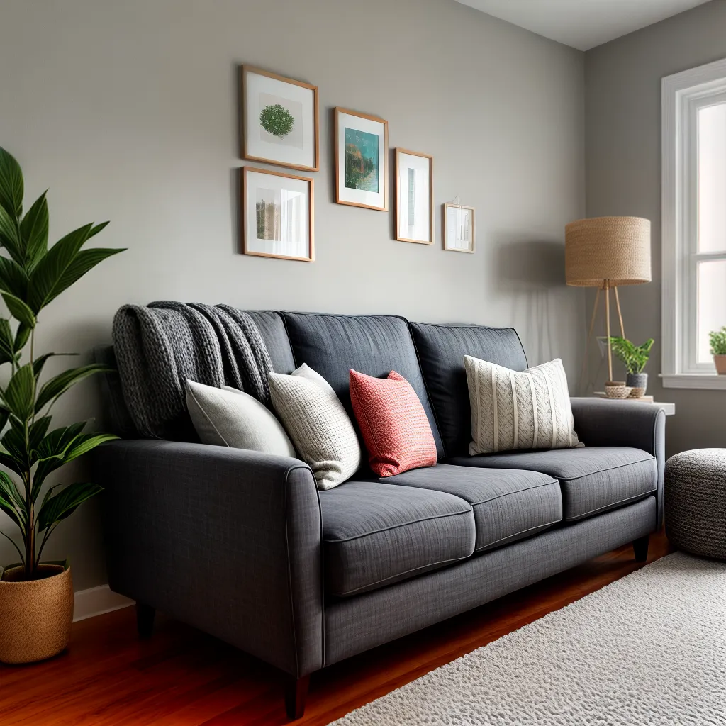 Fotos sala sofa almofadas texturas casa