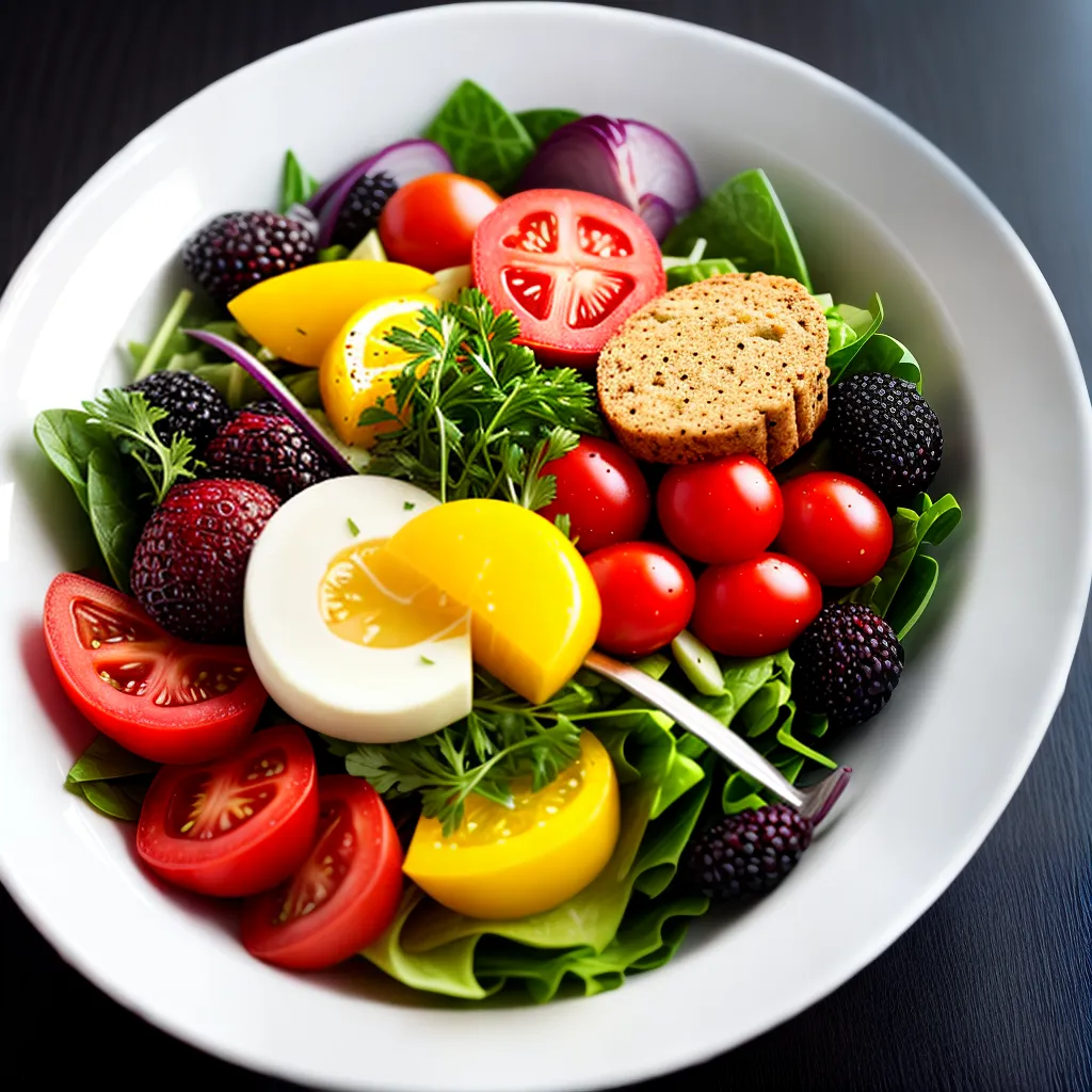 Fotos salada atleta proteina legumes
