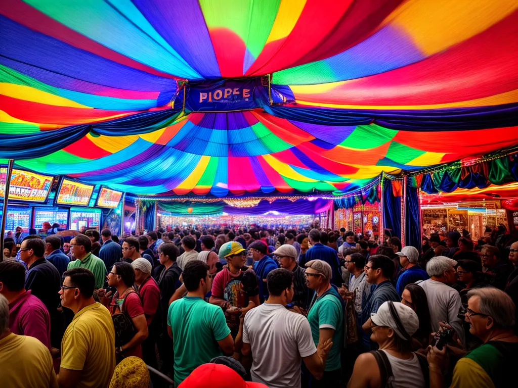 Fotos tenda carnaval jogos diversao familia