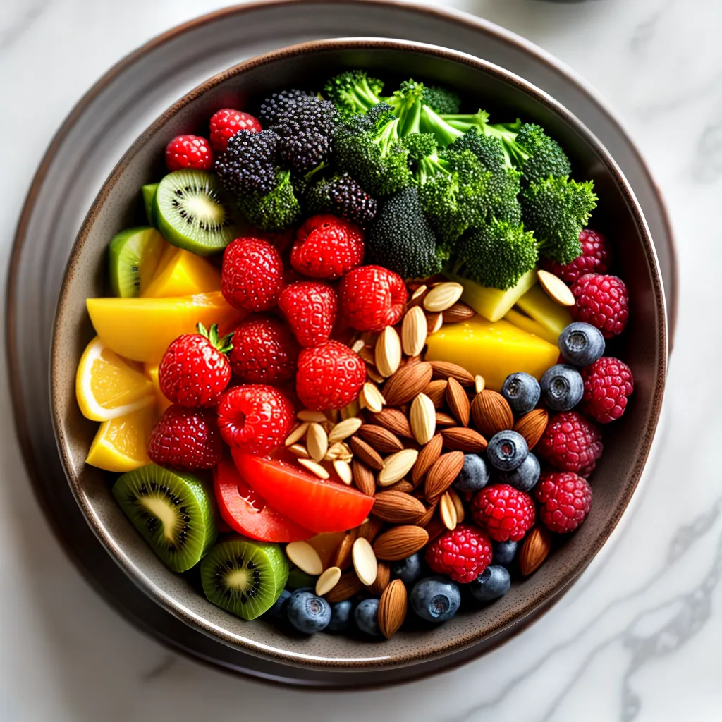 Fotos tigela colorida vegana nutritiva