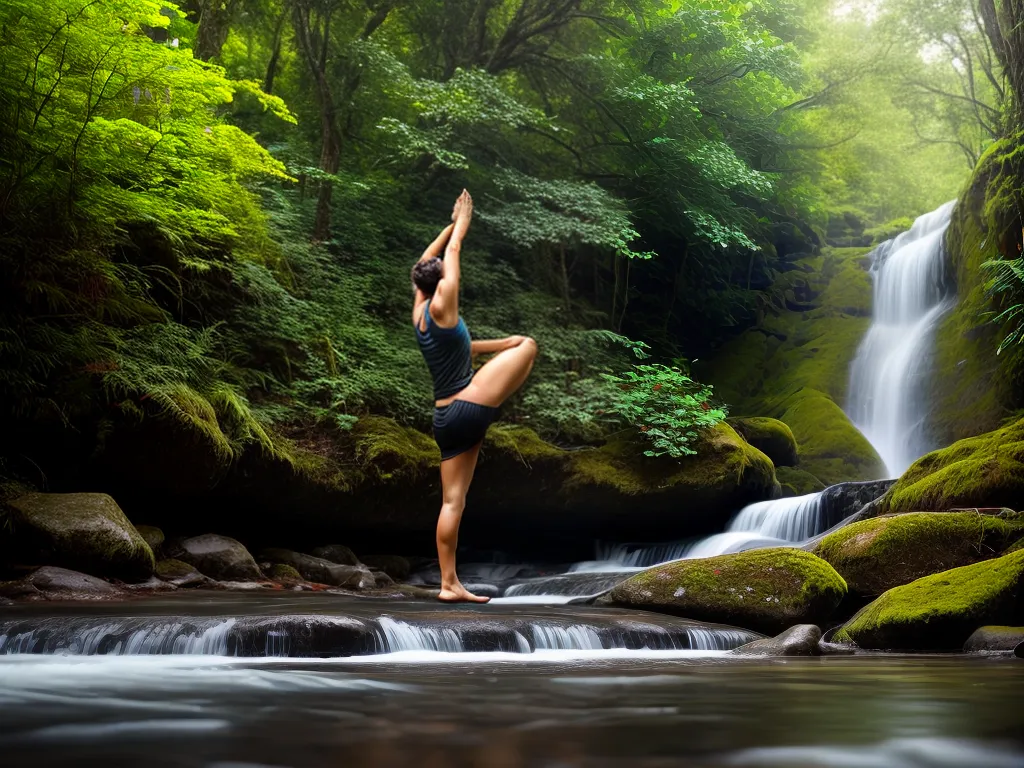 Fotos yoga natureza serenidade meditacao paz