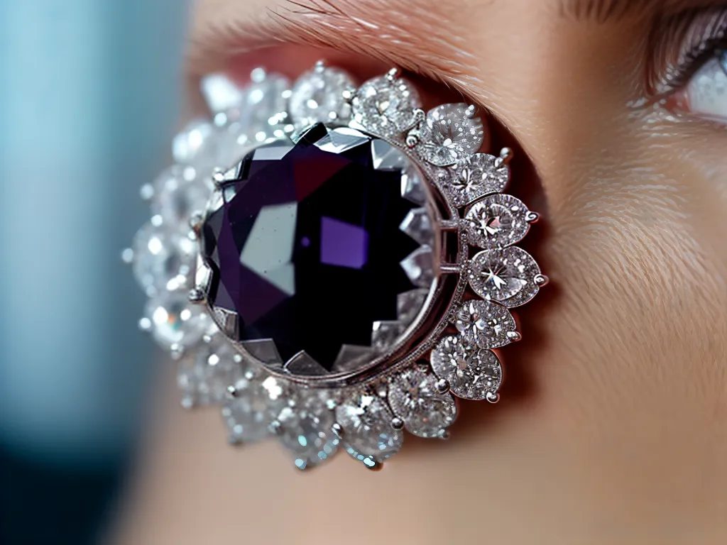Fotos anel diamante reflexo brilho elegancia