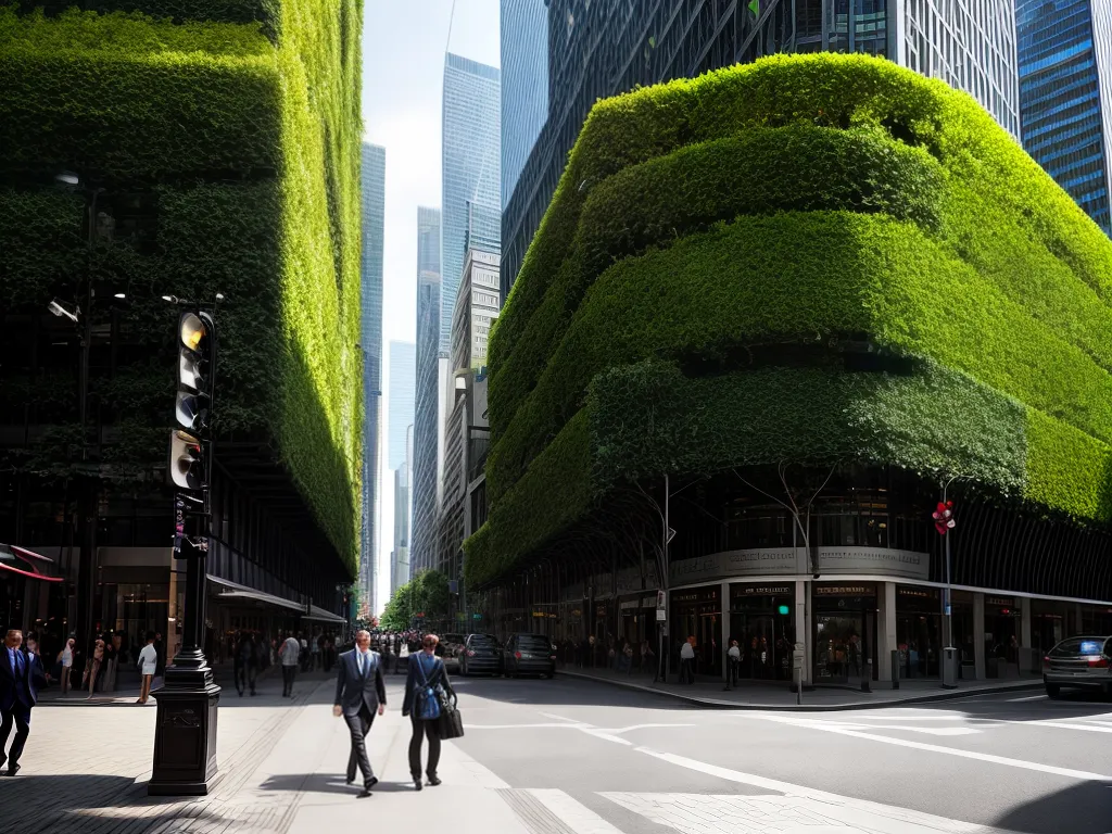 Fotos cidade verde vertical jardins sustentabilidade