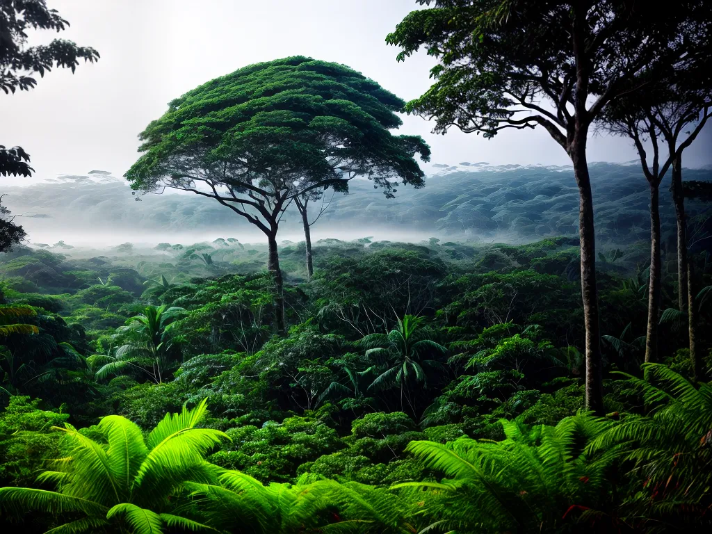 Fotos floresta amazonica arvores folhagem