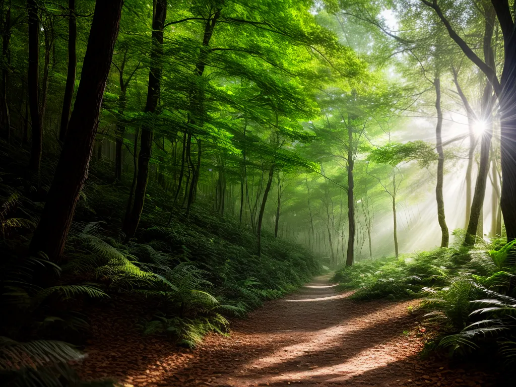 Fotos floresta verde luz sustentabilidade 2