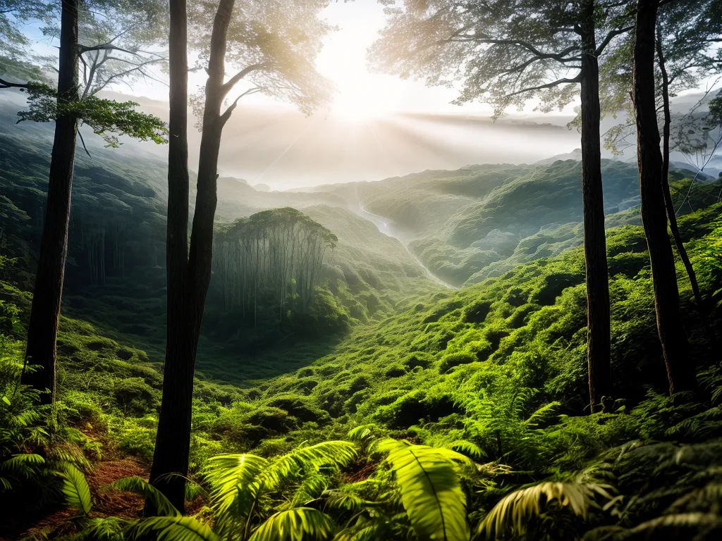 Fotos floresta verde renascimento ecossistema