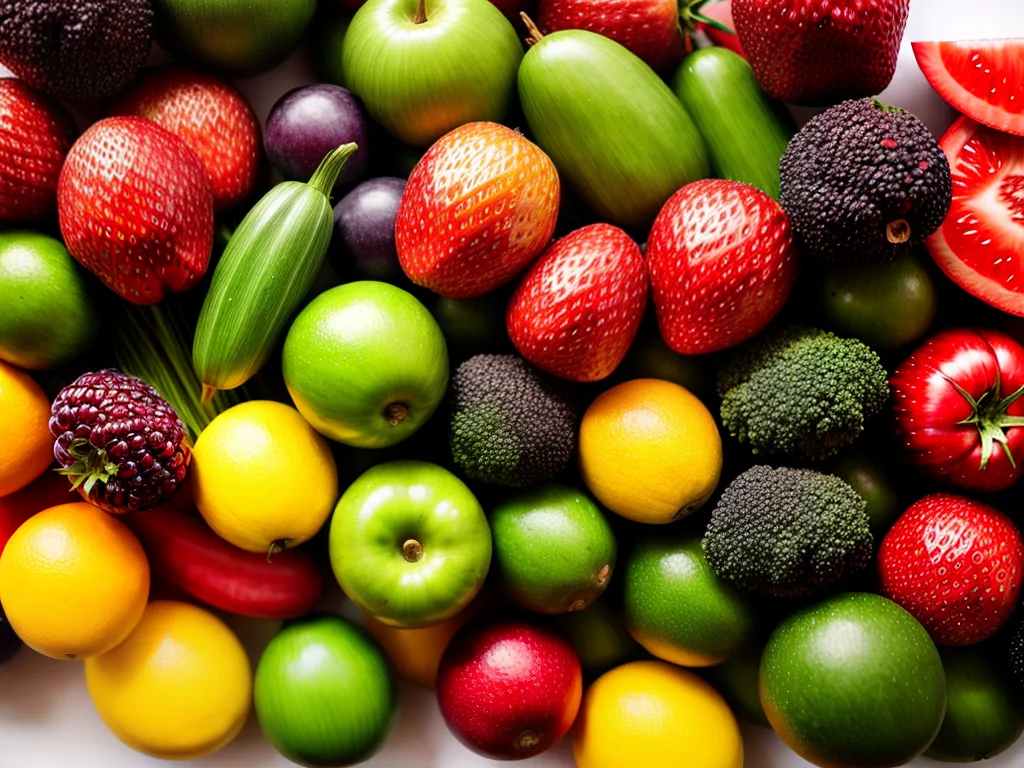 Fotos frutas legumes coloridos nutricao 1