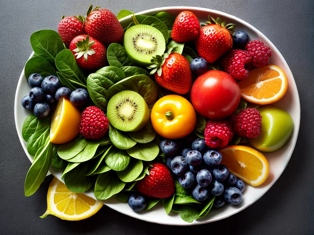 Fotos frutas legumes coloridos saude mulher