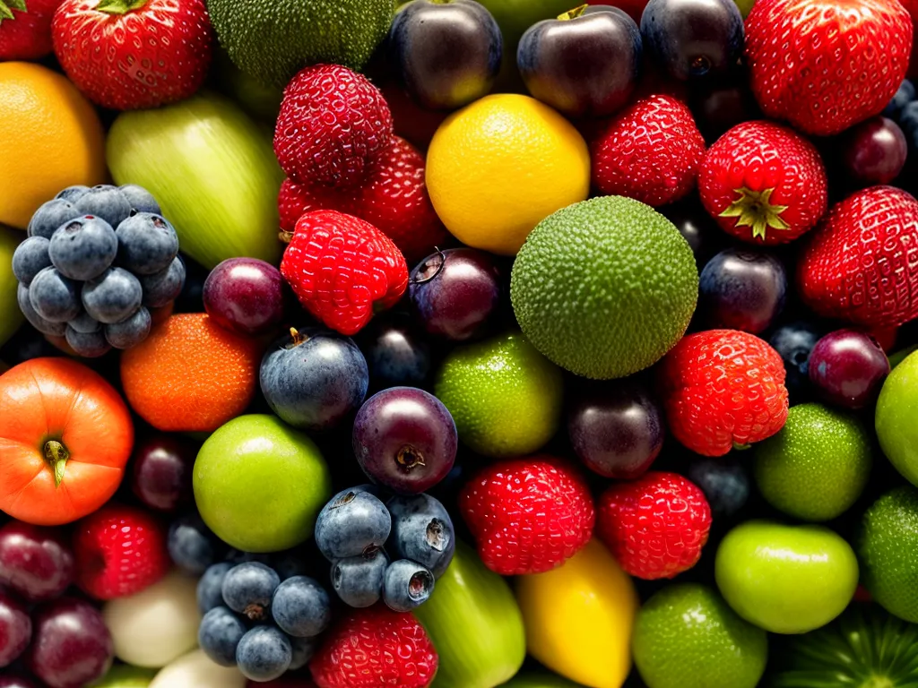 Fotos frutas legumes coloridos vitaminas 1