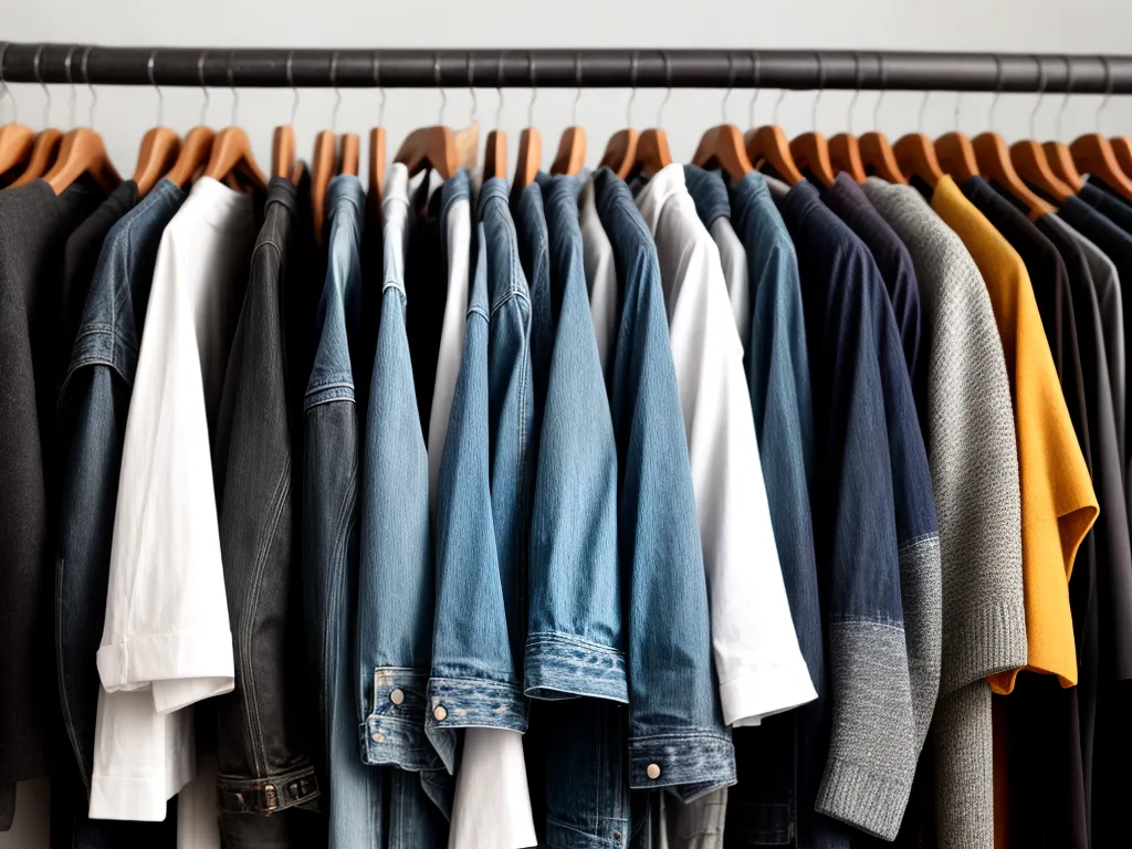 Fotos guarda roupa organizado variedade roupas
