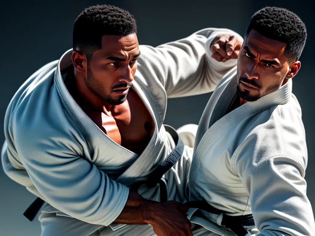 Fotos judoca determinado lancamento