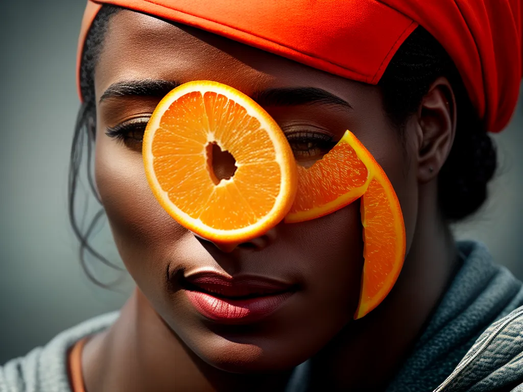 Fotos laranja suco vitaminac gotas brilhantes