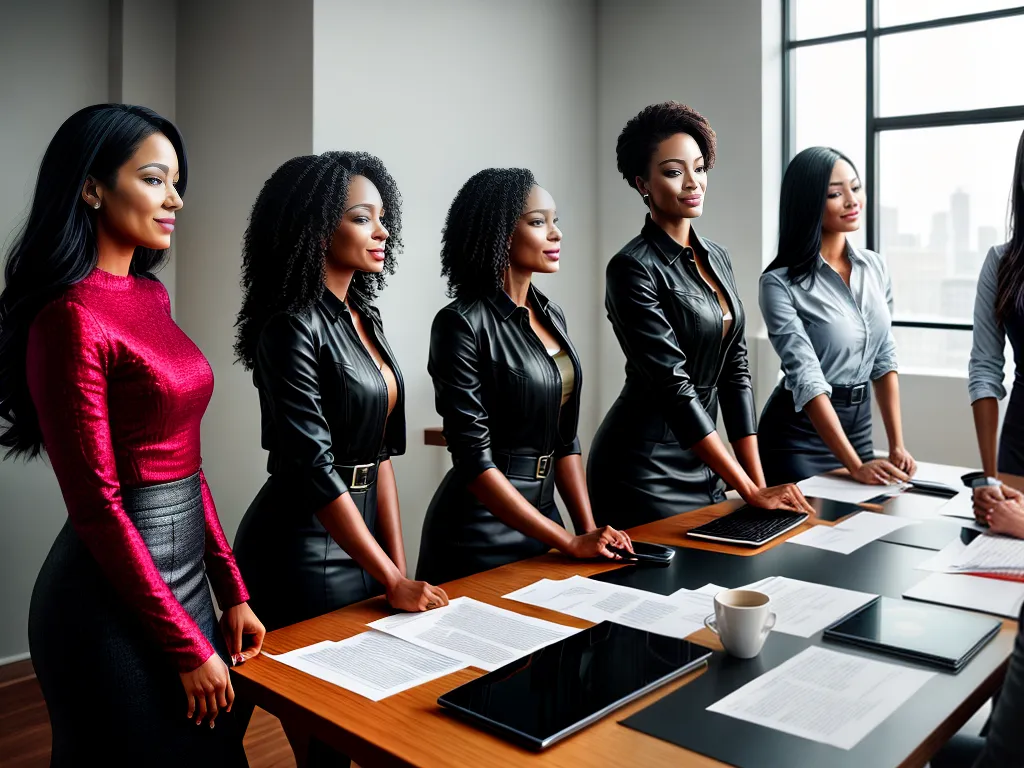 Fotos mulheres empreendedoras sucesso reuniao