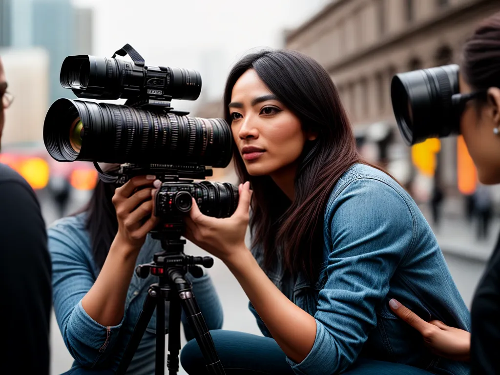 Fotos mulheres fotografando filme empoderamento