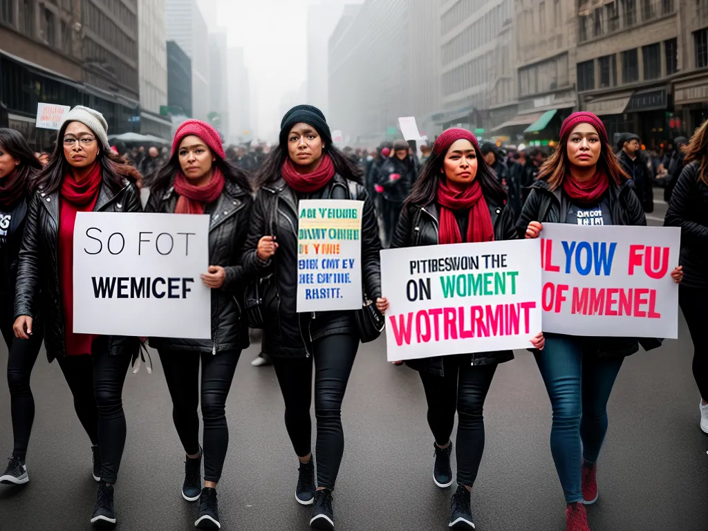 Fotos mulheres unidas luta igualdade justica
