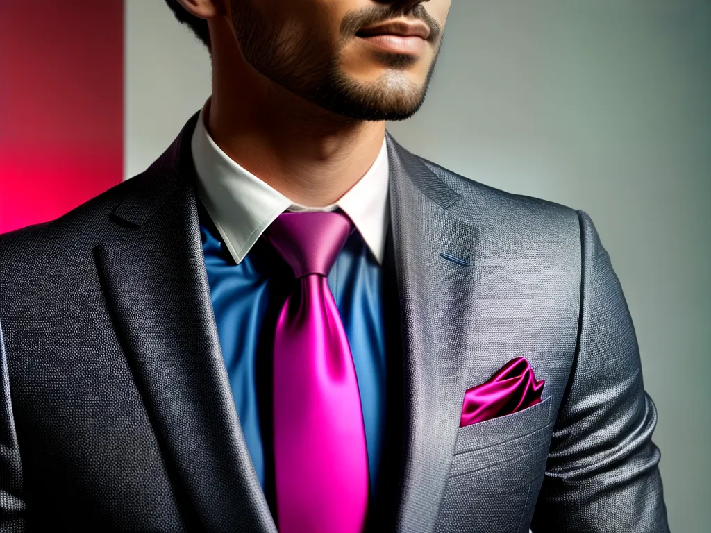 Fotos pessoa estilosa gravata colorida
