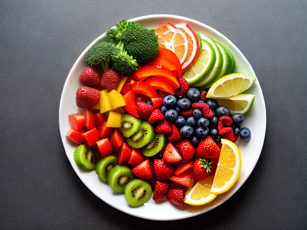 Fotos prato colorido alimentos saudaveis 1