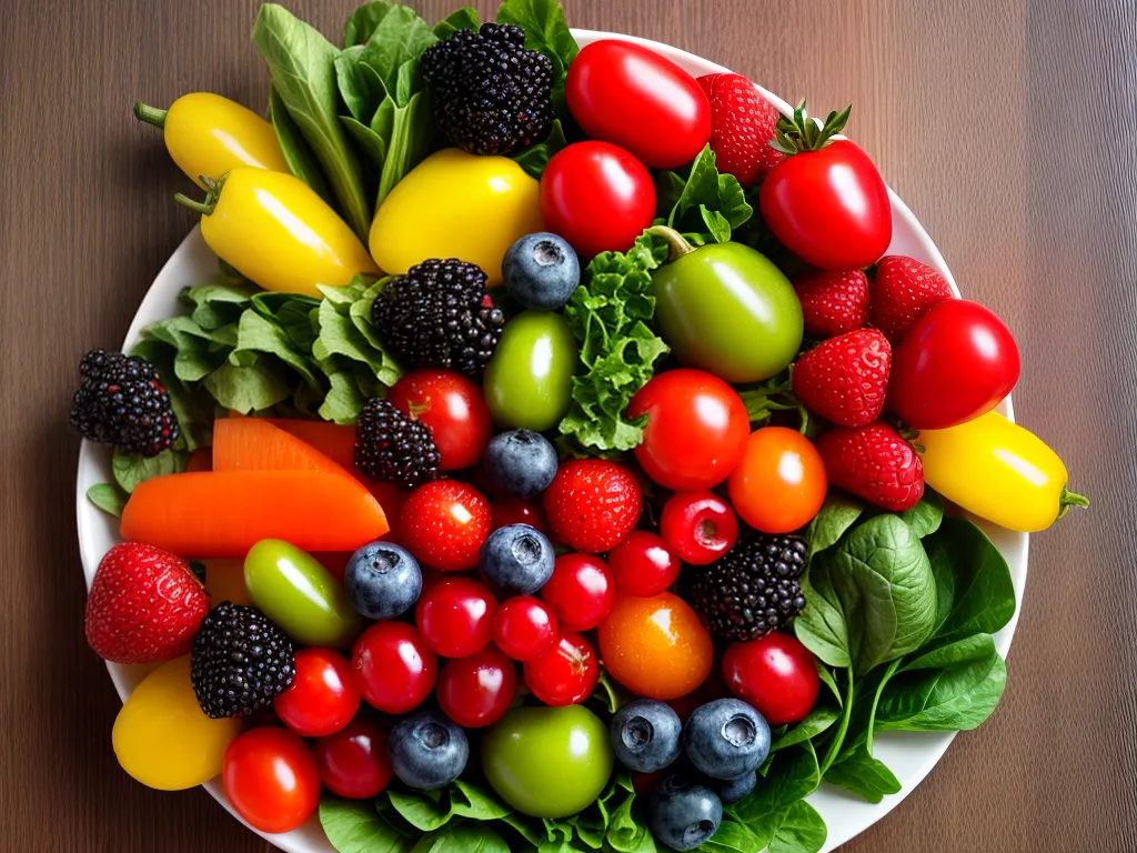 Fotos prato colorido frutas legumes saudaveis 5