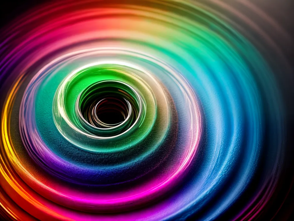 Fotos reacao quimica vibrante swirl
