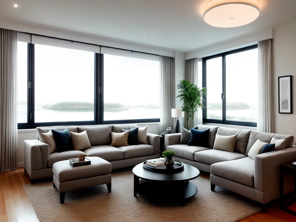 Fotos sala estar moderna sofa minimalista