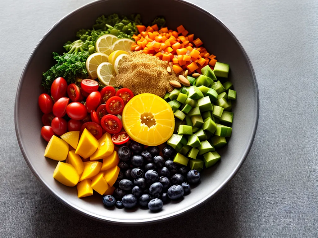 Fotos salada colorida nutritiva mulher 1